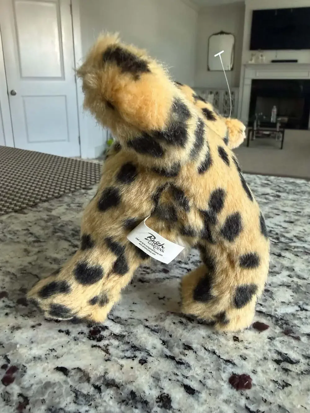 Busch Gardens Williamsburg Cheetah Plush Stuffed Animal w/ Tag Leopard Cub Toy